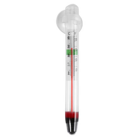 New Glass Meter Aquarium Fish Tank Water Temperature Thermometer Suction Cup ► Photo 1/6