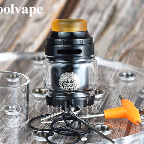 coolvape Zeus RTA Atomizer 3.5ml 4.5ml 510 thread vape tank with vaporizer rta rebuildable e cigatomizer vs Zeus X mesh RTA ► Photo 1/6