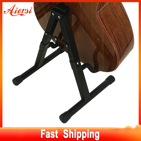 Universal Foldable Portable Guitar Stand Folding Lightweight Tripod Stringed Instrument Music Rack Holder Guitar Accessories ► Photo 1/6