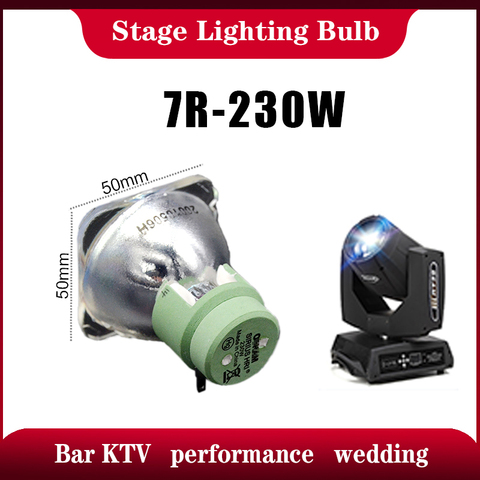Hot Sales r7 230 beam 230w 7r 230w sharpy beam Light bulb moving beam buld 230 beam lamp 230 SIRIUS HRI230W For Stage lighting ► Photo 1/6