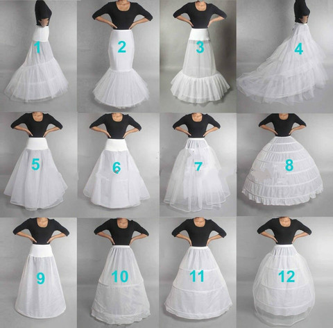 Wedding Petticoat Slip Crinoline Underskirt Under dress Bridal Dress Hoop ► Photo 1/6
