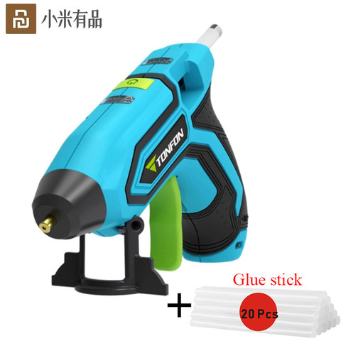 Youpin Tonfon Original 3.6V Cordless Hot Glue Guns USB Rechargable Melt Glue Guns Kits with 10/20 Glue Sticks ► Photo 1/6