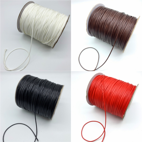 20meters/Lot 1.5mm Chinese Knot Line Cord Silk Satin Cord Nylon Cord for  DIY String Necklace Bracelets Cord Jewelry Making - AliExpress