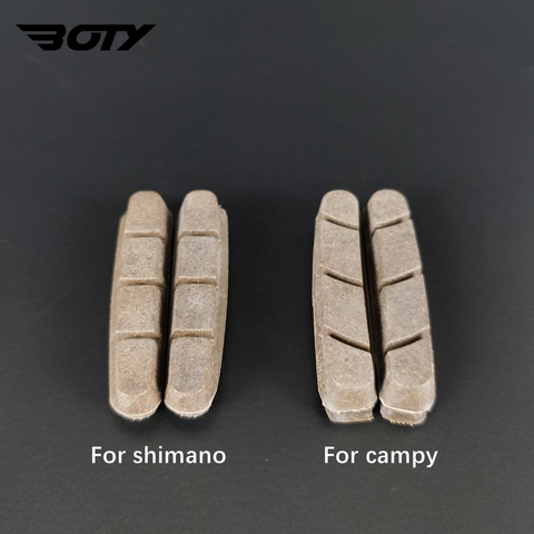 12g/pair! Cork brake pads for carbon rims road bike brake pads used for shiman0 or campagnolo ► Photo 1/6