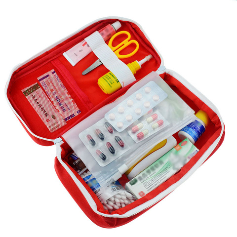 Outdoor Portable First Aid Kit Wild Seeking Life-saving Medical Kit Car Home Travel Emergency Kit Medical Kit First-aid Storage ► Photo 1/6