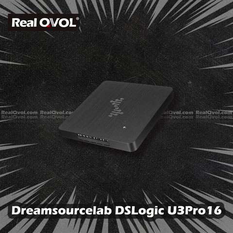 RealQvol DSLogic U3Pro16 USB-Based Logic Analyzer with 1GHz Sampling Rate 2Gbits Memory USB 3.0 Interface 16 Channels ► Photo 1/3