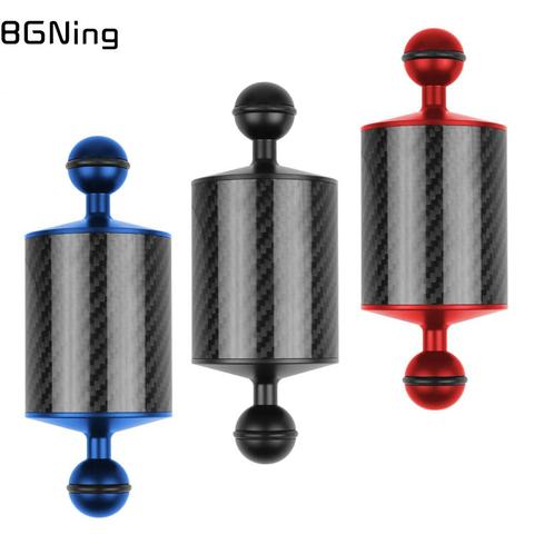 BGNing Float Buoyancy Aquatic Arm Dual Ball Floating Carbon Fiber Arm Diving Camera Underwater Diving Tray for Gopro/Smartphones ► Photo 1/6