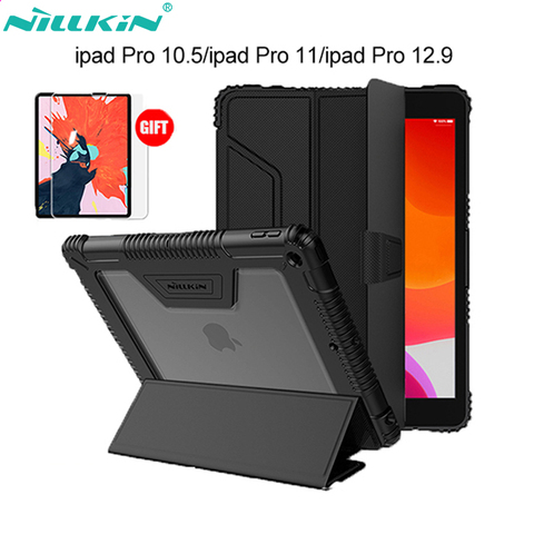 Original Nillkin PU Leather Smart Cover Case Stand for iPad Air 2022/Pro 10.5 2017/Mini 2022/Mini 4/Pro 11 2022/Pro 12.9 (2022) ► Photo 1/6