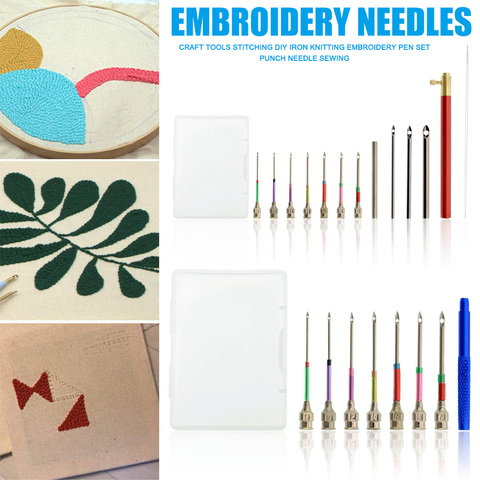 7/10/3 Sizes Punch Needle Tool Embroidery Punch Needle Threader for  Embroidery Floss Poking Cross - Price history & Review, AliExpress Seller  - Ai Fash Store