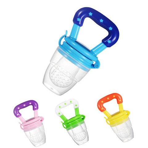 1Pcs Fresh Food Nibbler Baby Pacifiers Feeder Kids Fruit Feeder Nipples Feeding Safe Baby Supplies Nipple Teat Pacifier Bottles ► Photo 1/5