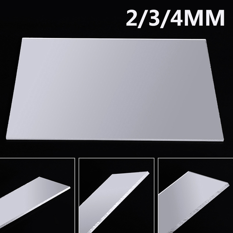 Clear Acrylic Sheets Perspex Plate Plastic Crafts DIY Material Cut