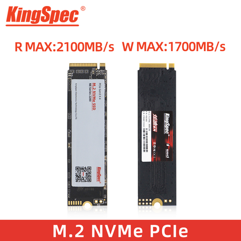 KingSpec M2 SSD M.2 500GB PCIe NVME 128GB 512GB 1TB 2280 for  Huanan X79 Internal Hard Disk hdd for Laptop Desktop MSI Asrock ► Photo 1/6