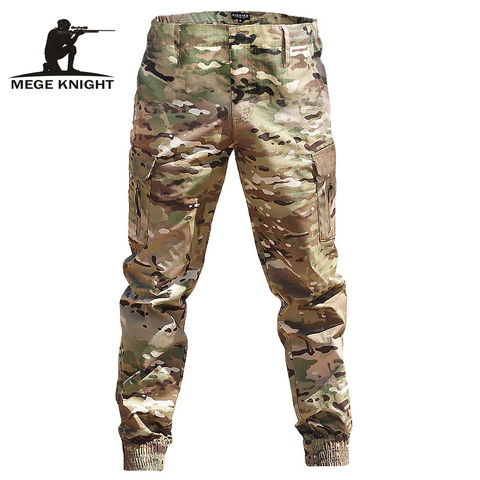 Mege Brand Men Fashion Streetwear Casual Camouflage Jogger Pants Tactical Military Trousers Men Cargo Pants for Droppshipping ► Photo 1/6