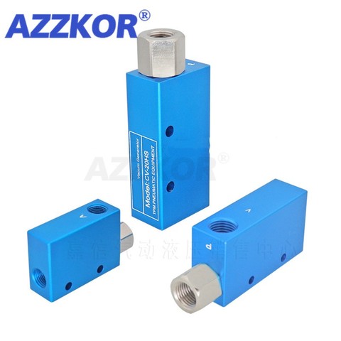 Blue Vacuum Generator Air Tube Ejector Pressure Pneumatic CV-10 15 20 25HS Negative Control Valve ► Photo 1/4