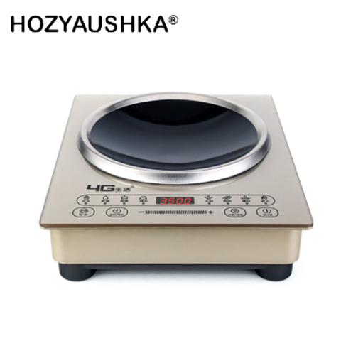 3500W household high-power induction cooker commercial induction cooker touch desktop concave embedded cooking HOZYAUSHKA ► Photo 1/6