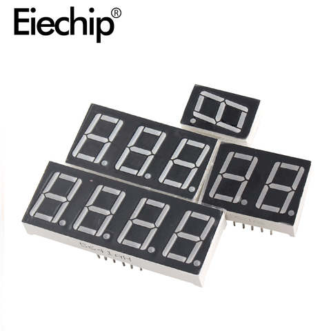 10pcs 0.4 Inch LED Display 7 Segment 1Bit 2Bit 3Bit 4Bit Tube Red Display Common Anode/Cathode 0.4