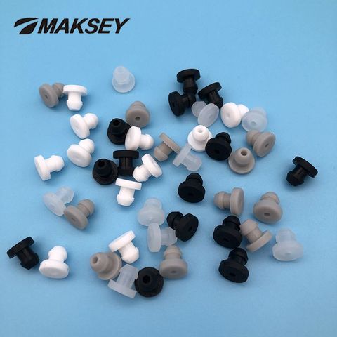 MAKSEY Silicone rubber grommet Wire protector Double sides grommet  4.5mm 5mm 5.5mm 6mm 6.5mm Sealed o-rings Gaskets Water seal ► Photo 1/6