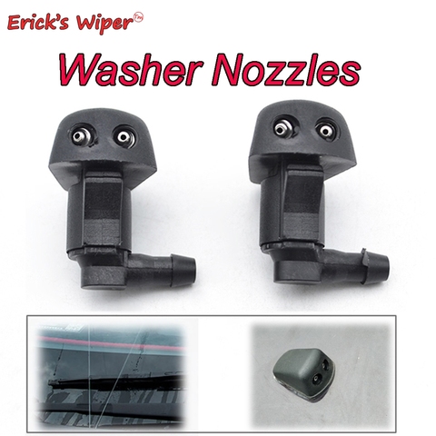 Erick's Wiper 2Pcs Front Windshield Wiper Washer Jet Nozzle For Toyota Yaris XP10 Tacoma MR2 Celica ► Photo 1/6