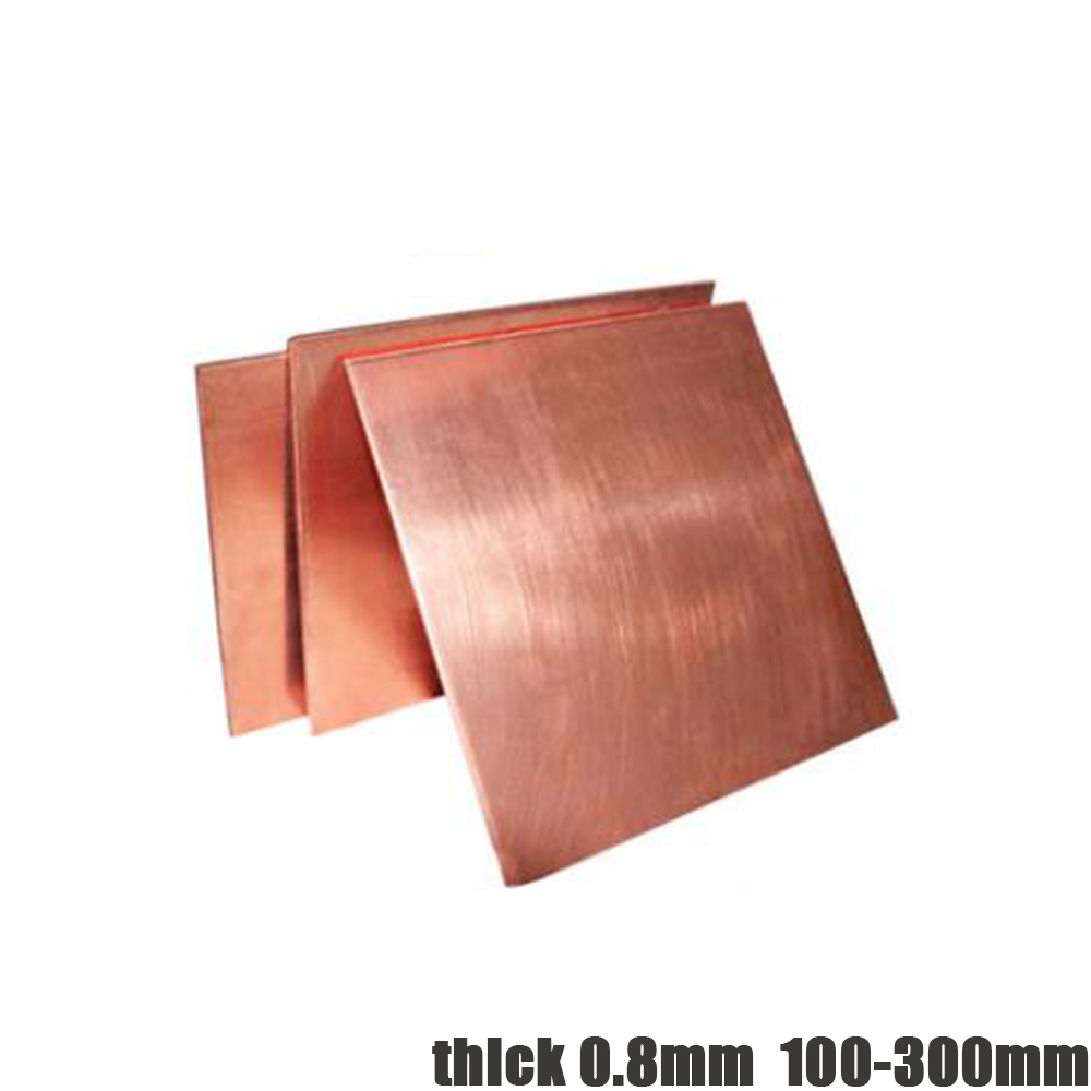 Brass sheet 0.5mm thick 300mm x 100mm