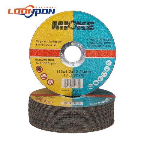 115mm Metal Cutting Disc Wheel Resin Cutting Circle Grinder Cut Off Wheels for Iron Steel Pipe Bar 115x22.23x1.2mm 5-50Pcs ► Photo 1/6