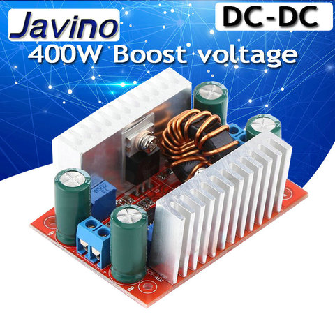 DC 400W 15A Step-up Boost Converter Constant Current Power Supply LED Driver 8.5-50V to 10-60V Voltage Charger Step Up Module ► Photo 1/6