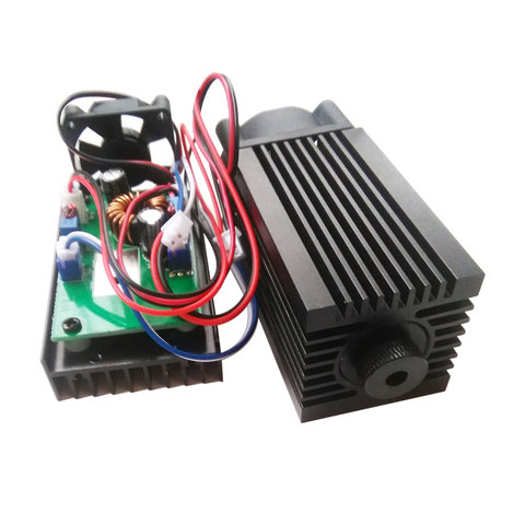 high power 2w 445nm blue laser modules TTL for DIY Laser cutter head for carving ► Photo 1/4