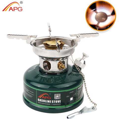 APG Outdoor Gasoline Stove 500ml Oil Petrol Stove Burners Camping Equipment ► Photo 1/6