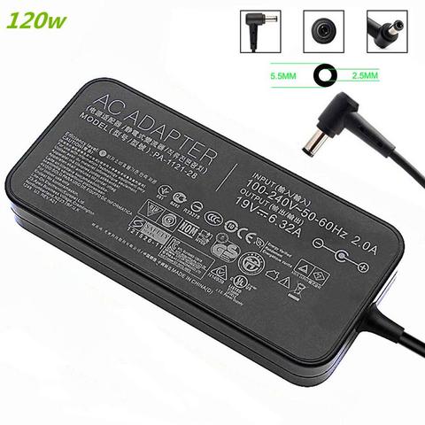 19V 6.32A 120W 5.5*2.5mm Charger Laptop Power Adapter for Asus PA-1121-28 A15-120P1A ADP-120RH B ASUS N750 N500 G50 N53S N55 ► Photo 1/6