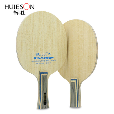 Huieson 7 Ply Arylate Carbon Fiber Table Tennis Blade Lightweight Ping Pong Racket Blade Table Tennis Accessories ► Photo 1/6