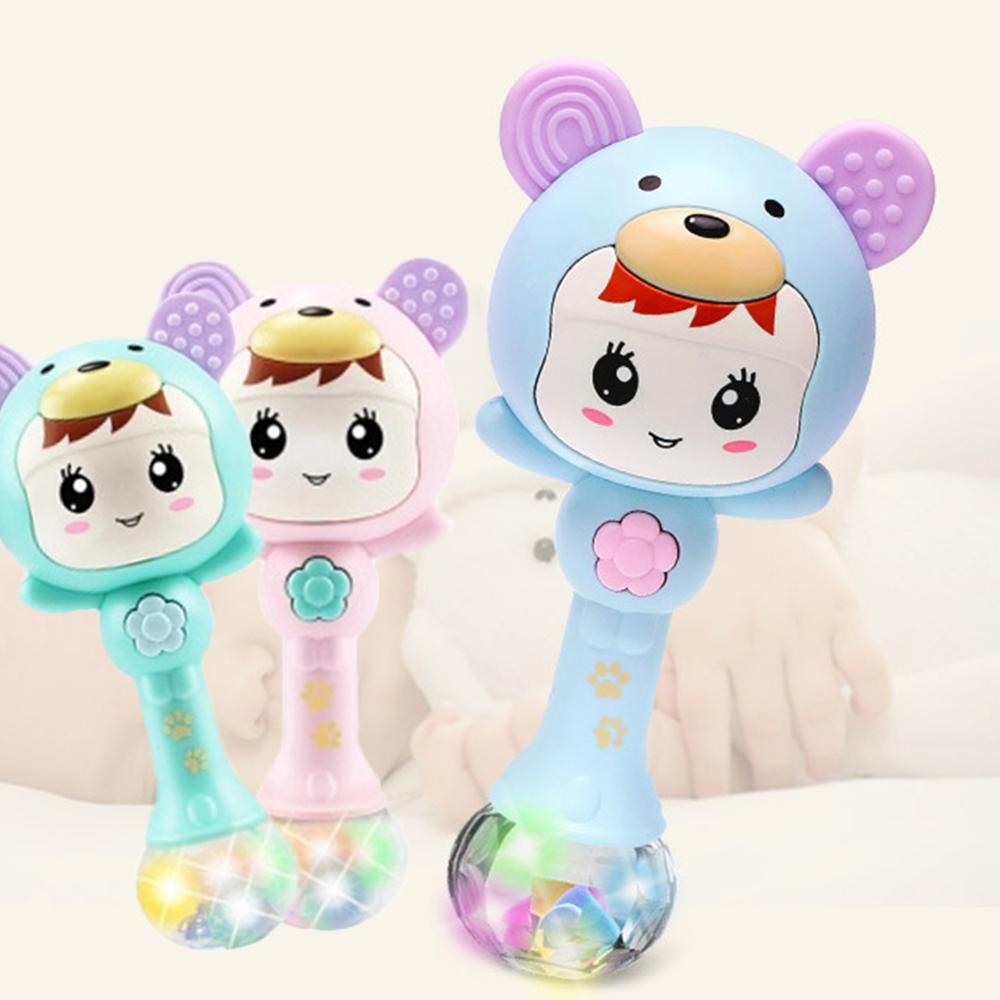 Soft Animal Plush Doll Rattle Infant Baby Kids Juguetes 