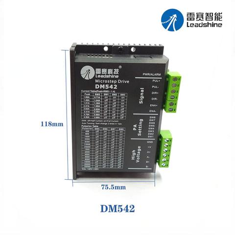 Original Leadshine DM542 M542C DM542S DM542(V3.0) 57 Stepper Motor Driver NEMA17 Stepper Motor Drive NEMA23 Stepper Motor Driver ► Photo 1/6