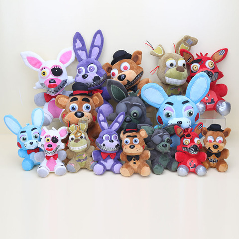 45cm Five nights at Freddy's FNAF Plush Toys Foxy Freddy Chica toys plush  Doll s