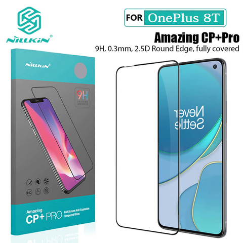 Buy Online For Oneplus 8t Glass One Plus 8t 5g Tempered Glass Nillkin Amazing H Pro Cp Pro Screen Protector For Oneplus 8t Film Alitools