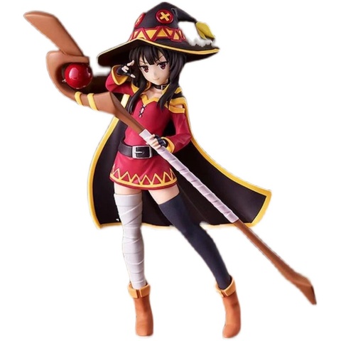 2022 in stock new arrival Japanese anime figure kono subarashii sekai ni shukufuku o Megumin action figure collectible model toy ► Photo 1/5