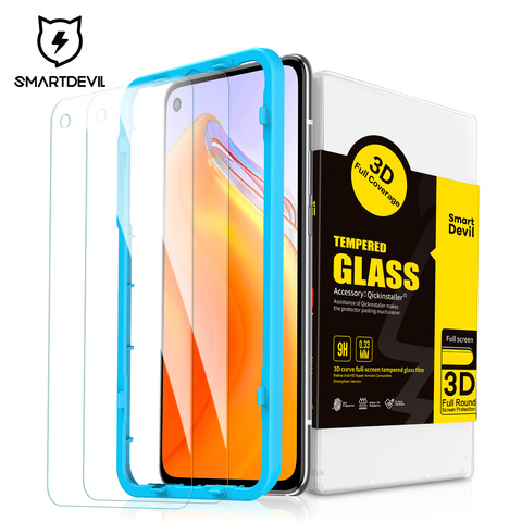 SmartDevil Tempered Glass For Redmi K20 pro K30 pro K30i K30s 2.5D curved Anti Blue Light High definition 2 pcs ► Photo 1/6