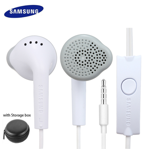 SAMSUNG Earphone EHS61 3.5mm Wired Headset with Mic for samsung Galaxy S6 S7 Edge S8 S9 S10 Plus J4 J6 A7 A10 A30 A50 A70 huawei ► Photo 1/6