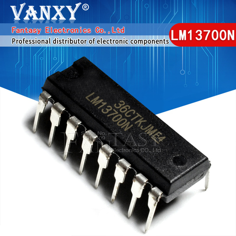 5PCS LM13700N DIP16 LM13700 DIP  13700N DIP ► Photo 1/6