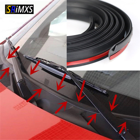 1.7M Windshield Rubber Seal Self-adhesive Windshield Sunroof Dustproof Sealing Strip for Auto Car Dashboard Windshield ► Photo 1/6