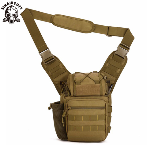 Outdoor Professional SLR Camera Sport Running Travel Bag Single Shoulder Nylon Hunting Tactical Backpack Inclined Shoulder Bag ► Photo 1/6