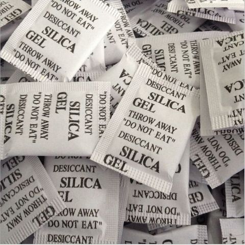 100 Packets Lot Silica Gel Sachets Desiccant Pouches Drypack Drier ► Photo 1/3