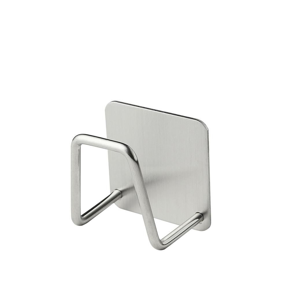 1PC Self Adhesive Bathroom Wall Door Stainless Steel Holder Hook Hanger Hooks