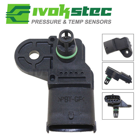 New MAP Sensor intake manifold pressure For Fiat Ducato 3.0 Lancia Thesis 2.0 Fiat Doblo 1.4 Iveco Daily 46769978 0261230042 ► Photo 1/5