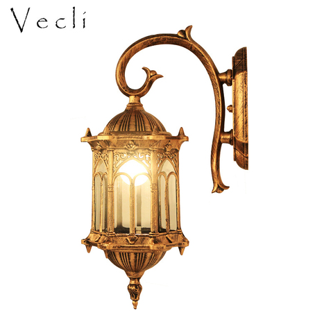 Popular retro outdoor wall light favorable europe villa sconce lamp waterproof exterior garden doorway lighting ► Photo 1/6