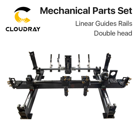 Cloudray Mechanical Parts Cloudray Set 900mm*600mm Single Double Head Laser Kits Spare Parts for DIY CO2 Laser 9060 CO2 Machine ► Photo 1/6