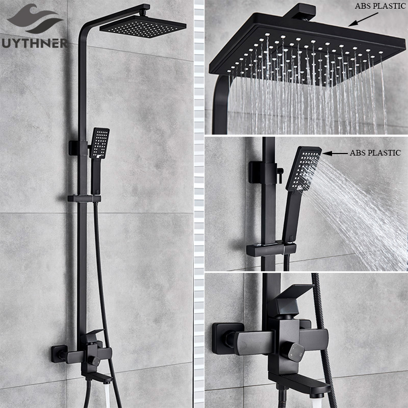 Rain Shower Bath Faucet Wall Mounted, Bathtub And Shower Faucet