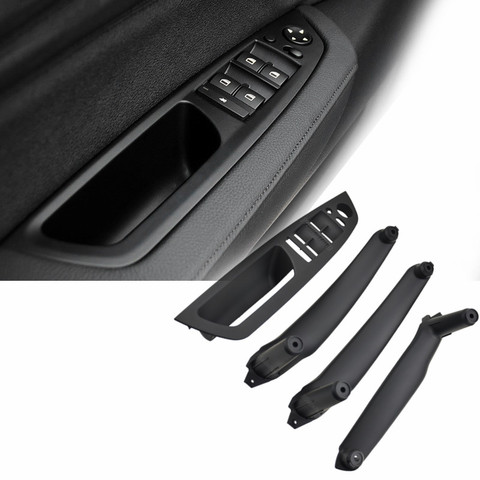 Armrest Car left front driver's seat LHD Interior Door Handle Inner Panel Pull Trim Cover For BMW E70 E71 X5 X6 ► Photo 1/6