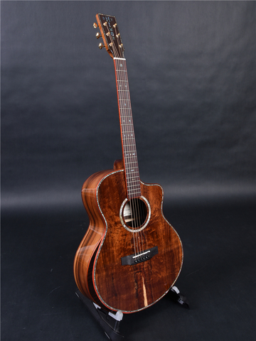 Himor HM 760GSC GC cut way solid santos rosewood acoustic guitar, acoustic electric guitars ► Photo 1/6