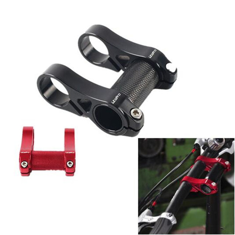 Bicycle Handlebar Extension adjustable double stem folding bike stem BMX stem riser bicycle handlebar stem extender ► Photo 1/6