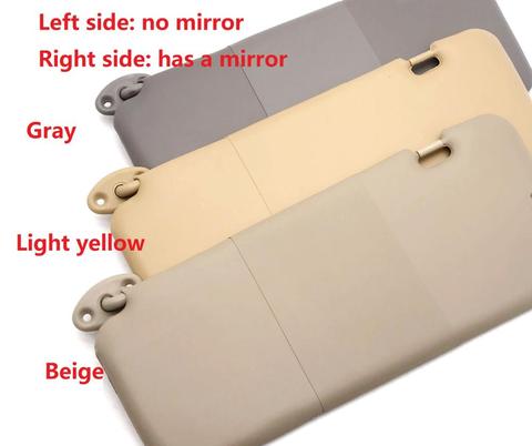 3 colors Sun visor assy. with mirror for Chinese CHERY TIGGO SUV 2005-2012 Auto car motor parts T11-8204020 ► Photo 1/6