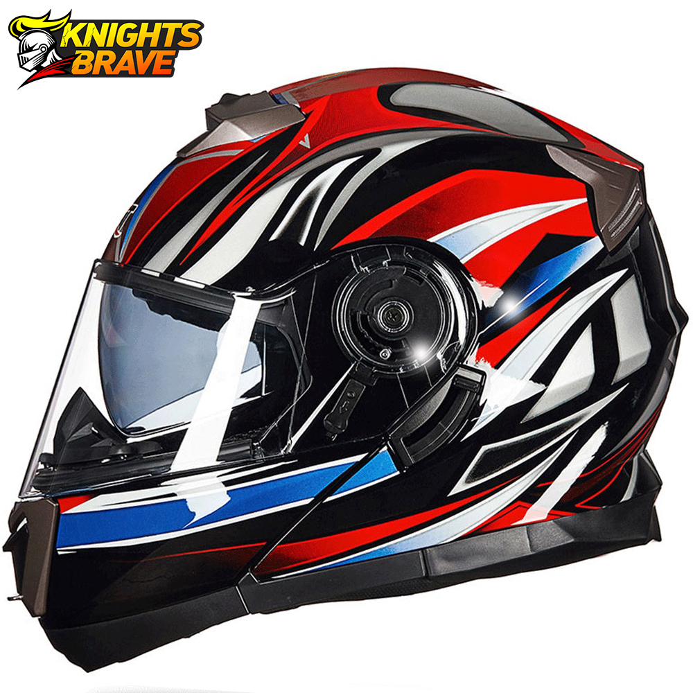 Motorcycle Helmet Casco Capacete Casque Full Face Double Lens Motorbike Helmets